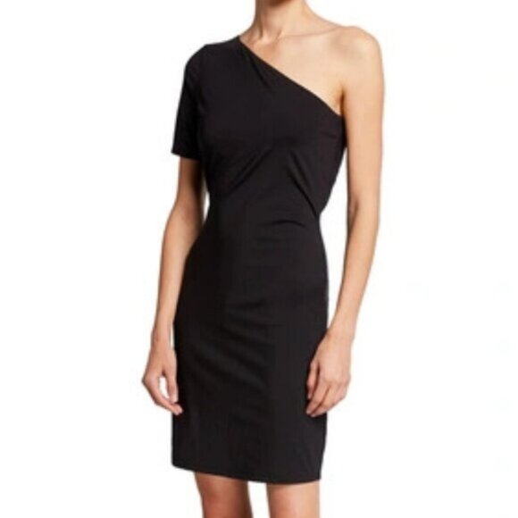 Theory Dresses & Skirts - NWT Theory Extra Large Black Over The Shoulder Dress